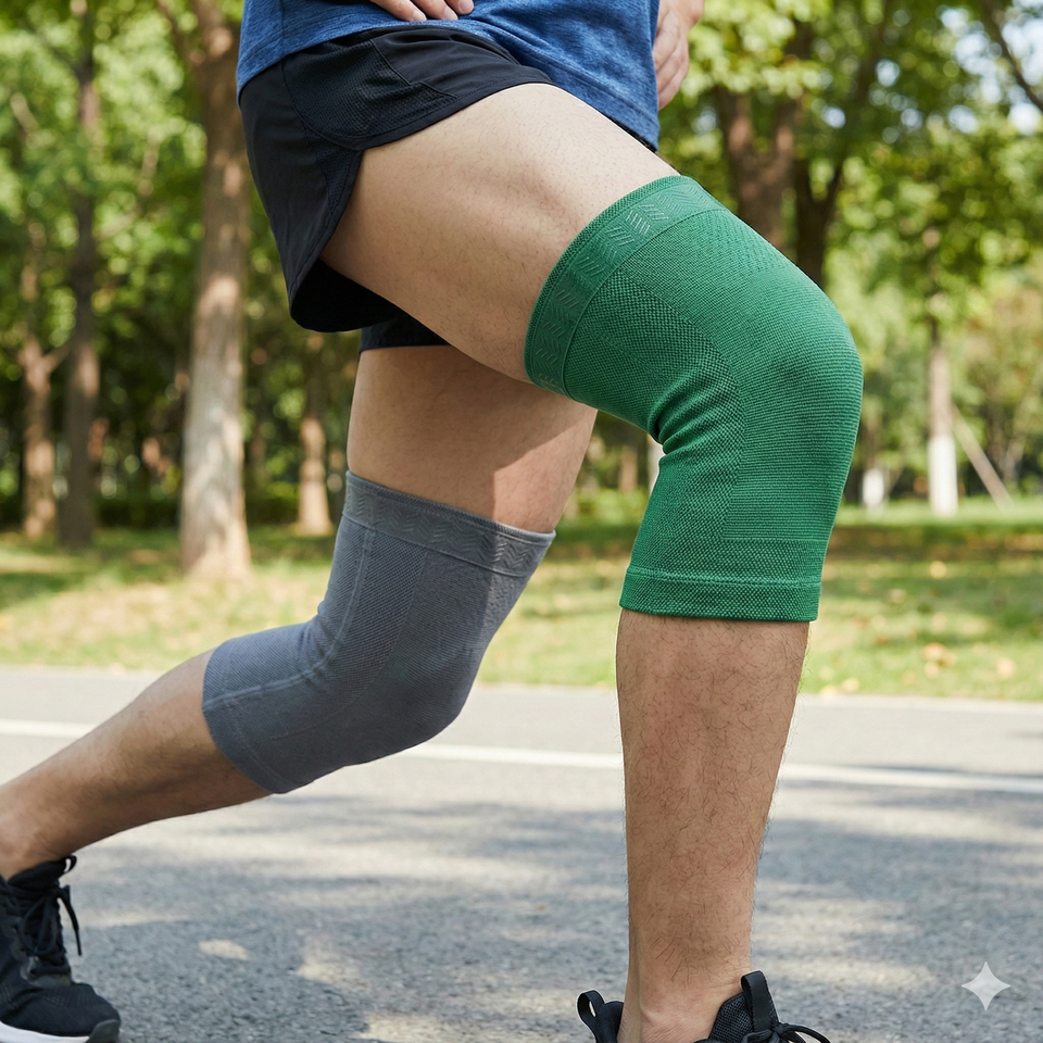 Pack de 2 Rodilleras de Compresión